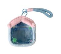 Generisch Custodia per bambole, in peluche, per la protezione delle bambole | Borsa trasparente per dormitorio studentesco, casa, anime, convenzione, giocattoli, collezione, viaggio