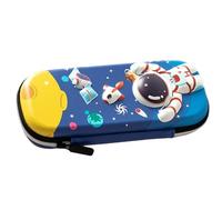 Generisch Custodia per matite da ragazza - 3 strati 3D astronauta Cat Storage Bag | Cute Animal Pencil Case Pen Pouchs for Kids Student Home School Birthday Holiday Stationery Supplies Marker Ruler
