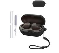 Generisch Custodia protettiva in silicone per auricolari Sony WF-C710N, durevole ed ecologica, con fori precisi e compatibilità di ricarica, resistente agli urti, piacevole al tatto, nero