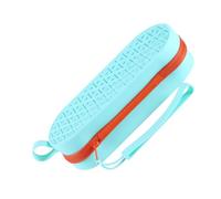 Generisch Custodie in silicone | Custodia colorata per occhiali con foro di drenaggio, supporto portatile per occhiali da sole, per nuoto in silicone per uomini e donne, verde chiaro, Siehe