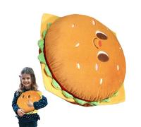 Generisch Cute Cartoon Plush Dolls, 30 cm, Soft Hamburger Chicken Leg Bread Toys, Collectibles decorativi per bambini Rooms Living Room Bedroom Decor PP Cotton