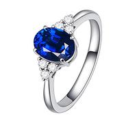 Generisch D-rings Anello di diamanti per le donne, giallo sangue, anelli naturali da 18 carati per 1, 10, rame. Rhinestone, Nessuna pietra preziosa