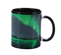 Generisch da caffè che cambia colore e cambia colore | Tazza da caffè in ceramica che cambia colore, design con luci del nord, tazza per caffè, tè, magico cambiamento di colore