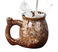 Generisch da caffè da 380 ml, resistente al calore, adatta al microonde, in ceramica, per bevande calde/fredde, frappè, cocktail, per coppie e familiari