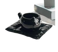 Generisch da caffè per gli amanti dei gatti, 210 ml, motivo, da caffè, da tè creativa, bottiglia d'acqua, grande calibro per uomini, donne e ragazze