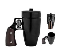 Generisch - - da latte vintage, per l'era glaciale | resistente al calore - Set di caffè borosilicato - elegante cucina domestica bevande per feste di nozze, picnic, dormitorio