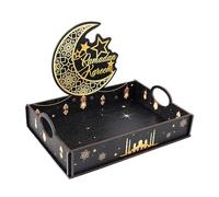 Generisch da portata decorativo con manici e design robusto, con design compatto, di intrattenimento robusto, soluzione facile da trasportare per cucina, sala da pranzo, soggiorno