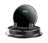 Generisch Dashboard Cell Phone Holder, Mobile Phone Mount, 360 gradi Rotating Cradle, supporto per smartphone regolabile, 3,07 x 2,16 pollici, ideale per auto, camion e veicoli utilizzati, nero