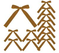 Generisch De Couronne De Noël Rouges | En Velours Rouge Pour Sapin, Couronne, Porte, Cheminée | Arcs Décoratifs En Ruban De VelourPour Décoration De Noël, Fête, Mariage Et Intérieur