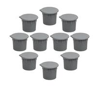 Generisch Deck Hole Caps for Pool Fence - 10 Pack Ground Plug Protectors, Heavy Duty Safety Cover | Resistente ai raggi UV Durable, Easy Install Fit Design | Outdoor Backyard Garden Residential