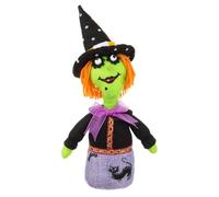 Generisch Decorazione di Halloween di peluche, bambola da in look | realizzata a mano, con scheletro e design che si distingue per un incantevole aspetto cartone animato e una combinazione di
