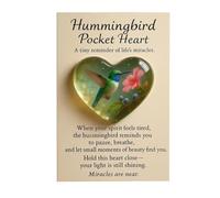 Generisch Decorazione natalizia dell'amicizia, portachiavi in acrilico a forma di cuore piatto 2D, decorazione leggera dell'amicizia, per compleanno, albero di Natale, Pasqua, porta a casa, Stile C