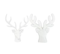 Generisch Deer Silicone Mold - Stag Head Resin Mould | Christmas Deerr Epoxy Casting Moould Chrisstmas Deeer Heead Cake Decoration Molds 3D Molds for Clay Sculpture Modeling Art Work