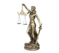 Generisch della giustizia, scultura da scrivania | Statua di studio legale, decorazione per collezionisti, casa, ufficio, camera da letto, soggiorno, studio, libreria, bar