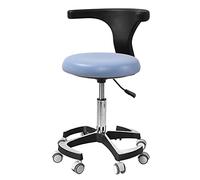 Generisch Dental Stool with Backrest: Height Adjustable Assistant Dentist Chair for Office, Medical, Dental Shop op, Lab & Beauty Salon