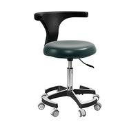 Generisch Dental Stool with Backrest: Height Adjustable Assistant Dentist Chair for Office, Medical, Dental Shop op, Lab & Beauty Salon