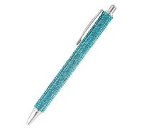 Generisch Design alla con strass. Il design unico della nostra penna | Penna a sfera con strass con meccanismo a pressione, perfetta per le donne per scrivere, disegnare e tenere un diario
