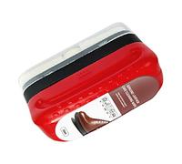 Generisch Detergente per stivali in pelle | 120 ml spazzola per la pulizia della lucida e lucidatura, spazzola per il restauro - per viaggi, escursioni, hotel, mobili