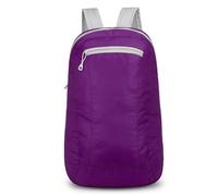 Generisch Deutet - Zaino per bambini, leggero, pieghevole, colorato, per la scuola, per lo sport all'aria aperta, con grande capacità, colore: Nero, Lilla, Taglia unica