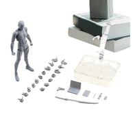Generisch di action figure - Set di modelli per disegnare e dipingere con base regolabile | Personaggio umano per pratica artistica, oggetti di scena fotografici, decorazione desktop e