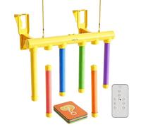 Generisch di di velocità manuale, 3 livelli regolabili | Aste Reflex per allenamento di reazione per bambini e adulti, per casa, camera da letto, scuola, compleanni, colore giallo