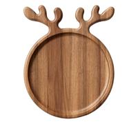 Generisch di Natale, in legno, per servire il formaggio, come decorazione da tavolo, formaggio, cibo, dessert, feste, buffet, , brunch