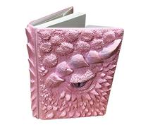 Generisch Diario con occhio di drago in rilievo, taccuino multifunzionale, diario di scrittura, diario esecutivo con copertina rigida