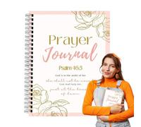 Generisch Diario di preghiera per donne | Blocco a spirale - Organizzatore con rilegatura a spirale con accompagnamento quotidiano devozionale e accessori per lo studio della Bibbia per la riflessione