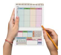 Generisch Diario giornaliero per tracker target giornaliero, blocco note target | Agenda alimentare - A5 Habit Tracker Journal Agenda Agenda per organizzare il lavoro a casa
