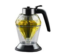 Generisch Dispenser di miele - Dispenser di sciroppi diamantati da 200 ml | Bicchiere da miele con manico, contenitore per sciroppi con contenuto borosilicato per l'emissione di olio d'oliva, sciroppi