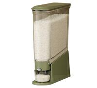 Generisch Dispenser di riso grande capacità e controllo delle porzioni | Contenitore per alimenti per cereali, farina, snack, cereali, cucina, dispensa, casa, dormitorio e così via