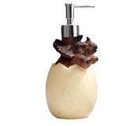 Generisch Dispenser di Sapone con Pompa di e Vassoio - Bottiglie Ricaricabili per lozione e Shampoo | Elegante Dispenser di detersivo Nero per Cucina, Piano di Lavoro del Bagno, Lavanderia