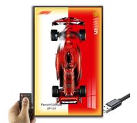 Generisch Display Wall for Lego Technic Ferrari SF-24 F1 Model Car Construction Kit 42207, Collectibles for Adults, Wall Mount, Home or Office Decoration, Gradient Color (No Car)
