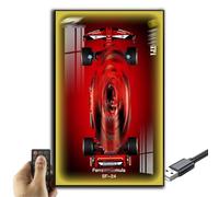 Generisch Display Wall for Lego Technic Ferrari SF-24 F1 Model Car Construction Kit 42207, Collectibles for Adults, Wall Mount, Home or Office Decoration, Gradient Color (No Car)