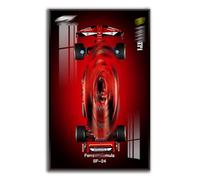 Generisch Display Wall for Lego Technic Ferrari SF-24 F1 Model Car Construction Kit 42207, Collectibles for Adults, Wall Mount, Home or Office Decoration, Gradient Color (No Car)