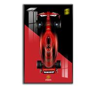 Generisch Display Wall for Lego Technic Ferrari SF-24 F1 Model Car Construction Kit 42207, Collectibles for Adults, Wall Mount, Home or Office Decoration, Gradient Color (No Car)