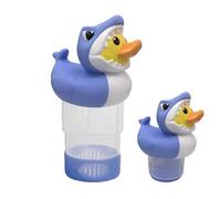 Generisch Distributore di cloro per compresse di cloro - Dispenser intelligente galleggiante per piscine | Dispenser di filtro cloro a risparmio energetico con grande capacità per piscina