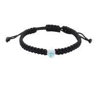Generisch Diversi elastico Perla Bracciale Anelli Bracciale Bracciale Tessuto con Lettere, Charm a Cuore Delicato, Bracciale Tessuto per Uomo, Donne e Ragazze Da Polso Uomo Gioielli, Taglia unica
