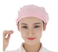 Generisch Divertente berretto da lavoro traspirante cappelli da cucina cappello da cuoco per donne uomini adulti francese, Colore: rosso, Taglia unica