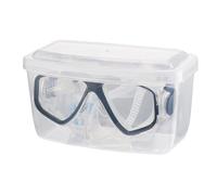 Generisch Diving Gear Box, Swimming Goggles Carrying Case, Protective Large Scratch Resistant Container for Snorkelers Swimmers Coaches Snorkeling Travel Beach Trips Pool Vacation