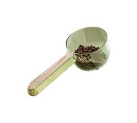 Generisch Dog and Cat Food Scoop with Wood Handle and Precision Scale, Measuring Cup with Sealing Clip Design, Ideal for Dry or Wet Pet Food, Rice, Flour, and Grains, Essential Pet Supplies.