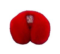 Generisch Donna Imitation Collar Scarf Comfort and Warm In Autumn and Winter Foulard Donna Rosa, Colore: rosso, Taglia unica