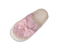 Generisch Donne Autunno E Inverno Dolce Fiocco Carino Peluche Punta Aperta Pantofole Donne Colore Solido Morbido Confortevole Interno Antiscivolo Casa Peluche Scarpe Domestiche, Colore: rosa., 39 EU