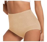 Generisch Ecco UN titolo di prodotto basato sui tuoi desideri: "Slip senza cuciture in seta di ghiaccio a vita alta e sollevamento fianchi taglie forti con design a petali di rosa per donne", beige