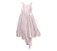 Generisch Elegante abito da bambina con slitta cattedrale, per fotografia di nozze, concorso, abbigliamento formale, occasioni per bambini, Colore: rosa., 7-8 Anni
