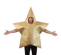 Generisch Elegante costume da cortile con motivo a stelle per cosplay, spettacoli teatrali e feste. Elegante abito da donna in stile storico con applicazioni scintillanti