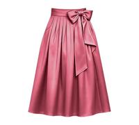 Generisch Elegante set da sera con grembiule con fiocco, per cosplay, feste a tema, abbigliamento da cortile, giochi di ruolo storici