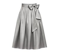 Generisch Elegante set da sera con grembiule con fiocco, per cosplay, feste a tema, abbigliamento da cortile, giochi di ruolo storici