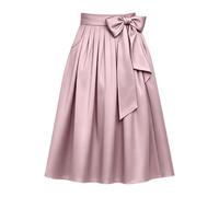 Generisch Elegante set da sera con grembiule con fiocco, per cosplay, feste a tema, abbigliamento da cortile, giochi di ruolo storici