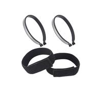 Generisch Elementi di fissaggio per pantaloni da ciclismo - 4 clip fisse per pantaloni | fasce elastiche riflettenti anti routing caviglia per bici da strada